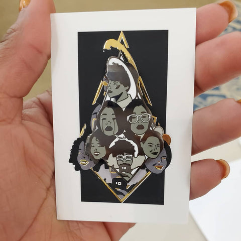 Masks v. II Enamel Pin