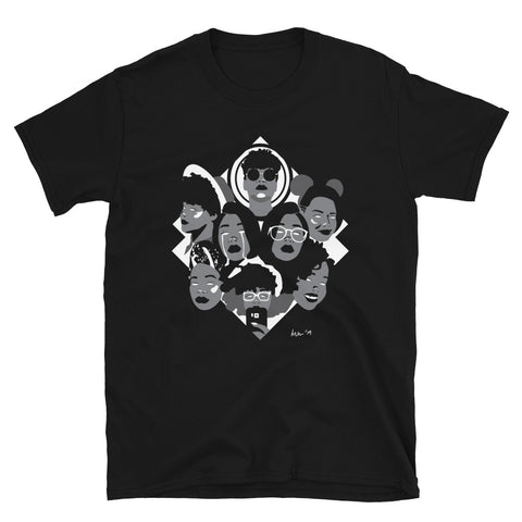 Masks Black T-Shirt